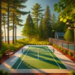 Tawas City Michigan Pickleball Courts