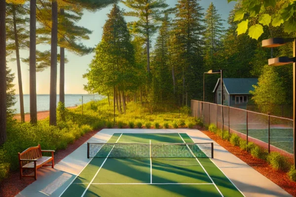 Tawas City Michigan Pickleball Courts